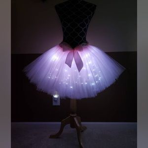 Light up tutu light pink